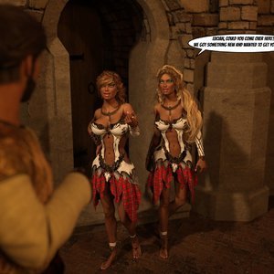 Fairy Tales - Elven Schoolgirls (Affect3D Comics) image 028
