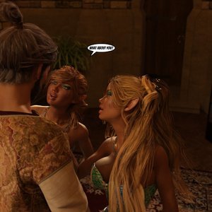Fairy Tales - Elven Schoolgirls (Affect3D Comics) image 035