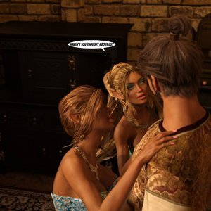 Fairy Tales - Elven Schoolgirls (Affect3D Comics) image 036