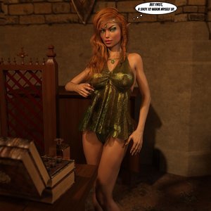 Fairy Tales - Elven Schoolgirls (Affect3D Comics) image 042
