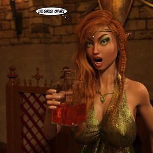 Fairy Tales - Elven Schoolgirls (Affect3D Comics) image 045