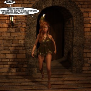 Fairy Tales - Elven Schoolgirls (Affect3D Comics) image 046