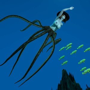 Dead Tide - Issue 4 (Affect3D Comics) image 026