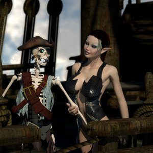 Dead Tide - Issue 4 (Affect3D Comics) image 049