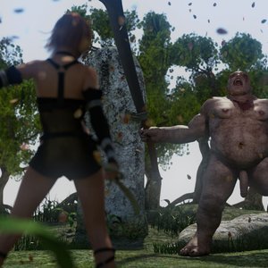 The Chronicles of Gazukull - The Anal Forest (Affect3D Comics) image 004