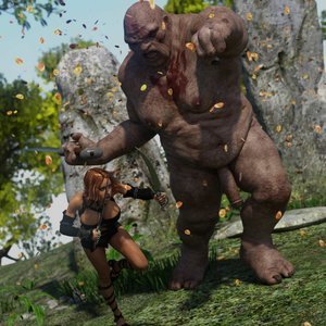 The Chronicles of Gazukull - The Anal Forest (Affect3D Comics) image 008