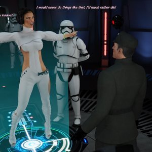 The Farce Awakens - Naughty Princess (Affect3D Comics) image 006