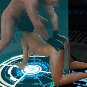 The Farce Awakens - Naughty Princess (Affect3D Comics) image 083