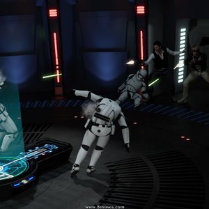 The Farce Awakens - Naughty Princess (Affect3D Comics) image 094