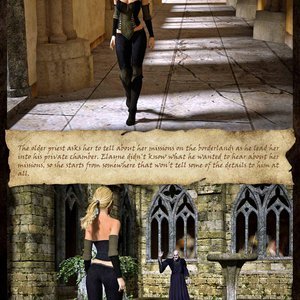 Knight Elayne - Betrayal In The Priory (Affect3D Comics) image 004