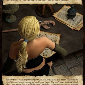 Knight Elayne - Betrayal In The Priory (Affect3D Comics) image 006