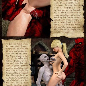 Knight Elayne - Betrayal In The Priory (Affect3D Comics) image 036