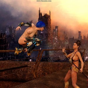 Hot Wildling Trapped (Affect3D Comics) image 002