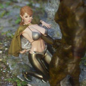 Elf Slave Side B (Affect3D Comics) image 020