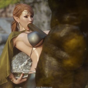 Elf Slave Side B (Affect3D Comics) image 029