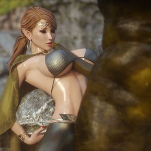 Elf Slave Side B (Affect3D Comics) image 031