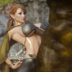 Elf Slave Side B (Affect3D Comics) image 032