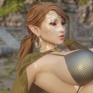 Elf Slave Side B (Affect3D Comics) image 036