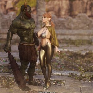 Elf Slave Side B (Affect3D Comics) image 046