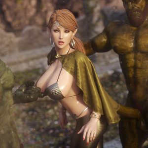 Elf Slave Side B (Affect3D Comics) image 050