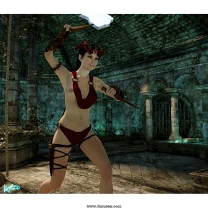 Adventure In The Dungeon (Affect3D Comics) image 010