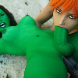 Agent A - Space Lust (Affect3D Comics) image 061