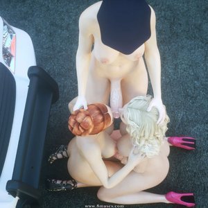 Anastasia and Eve - Under Arrest 2 (Affect3D Comics) image 060