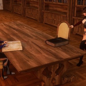 Lustful Sorceress (Affect3D Comics) image 006
