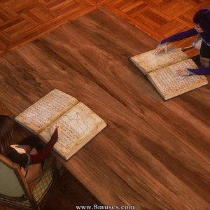 Lustful Sorceress (Affect3D Comics) image 010