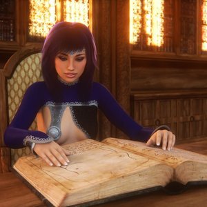 Lustful Sorceress (Affect3D Comics) image 011