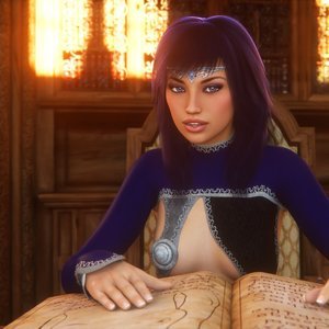 Lustful Sorceress (Affect3D Comics) image 016