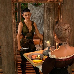 The Tavern 2 - Blade Dancer (Affect3D Comics) image 006