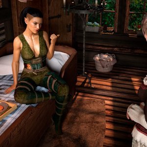 The Tavern 2 - Blade Dancer (Affect3D Comics) image 008