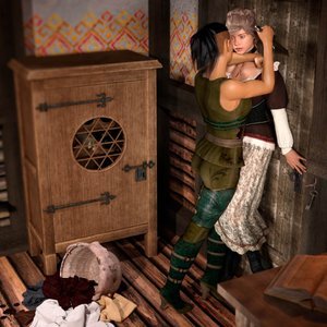 The Tavern 2 - Blade Dancer (Affect3D Comics) image 012
