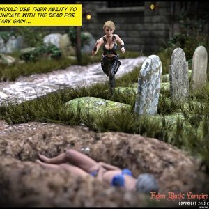 Helen Black - Vampire Hunter - A night in Paris (Affect3D Comics) image 010