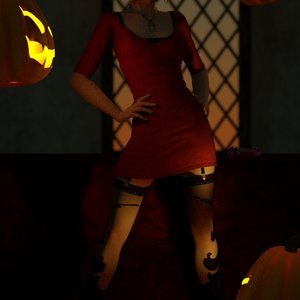 Dews Treat On Halloween (Affect3D Comics) thumbnail