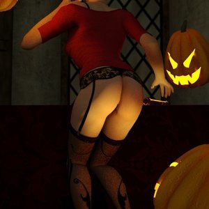Dews Treat On Halloween (Affect3D Comics) image 004