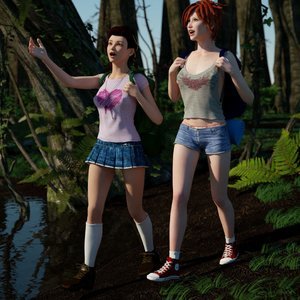 GirlsTrek (Affect3D Comics) image 005