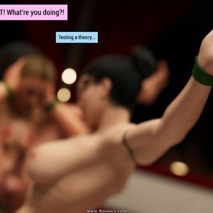 The F.U.T.A - Ingrid and Margaret vs Shaylah and Olivia (Affect3D Comics) image 123