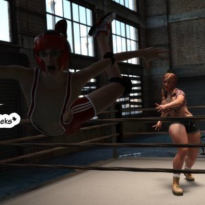 The F.U.T.A. Prologue - Bunny Markes vs Virginia Boudreaux (Affect3D Comics) image 012