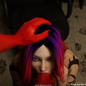 Krissy & Demon (Affect3D Comics) image 021