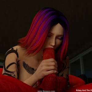 Krissy & Demon (Affect3D Comics) image 032