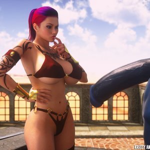 Krissy And The Minotaur (Affect3D Comics) image 013