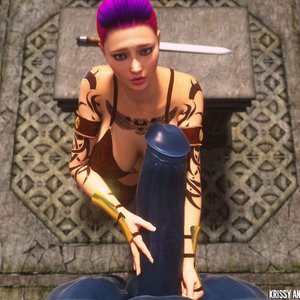 Krissy And The Minotaur (Affect3D Comics) image 029