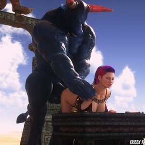 Krissy And The Minotaur (Affect3D Comics) image 036