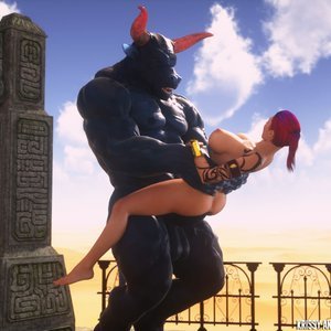 Krissy And The Minotaur (Affect3D Comics) image 077