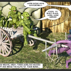 Tyrande in Trouble (Affect3D Comics) image 027