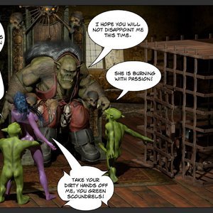 Tyrande in Trouble (Affect3D Comics) image 028