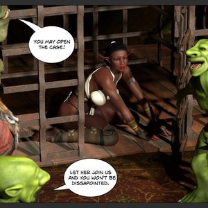 Tyrande in Trouble (Affect3D Comics) image 029