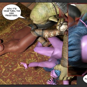 Tyrande in Trouble (Affect3D Comics) image 057